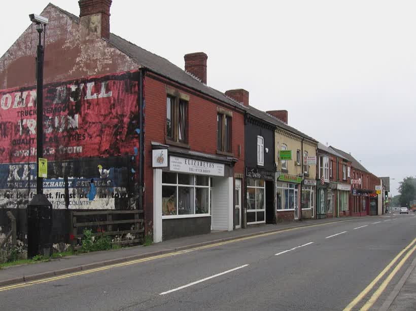 High Street, Claycross, close to the Aldi on High Street, Chesterfield