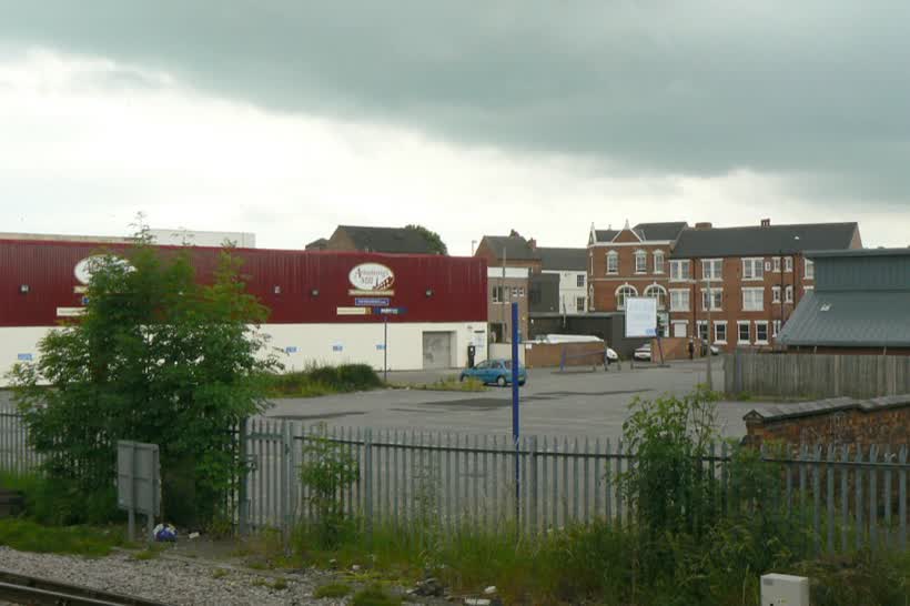 Car park on Cross Street, close to the Aldi on Cross Street, Nottingham
