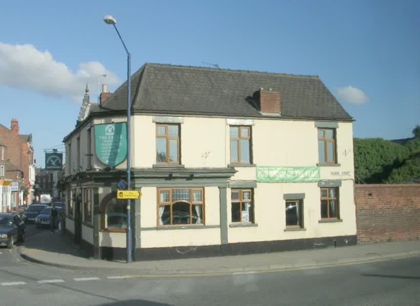 The Eagle Tavern - corner of Queen Street, close to the Aldi on Queen Street, Boston