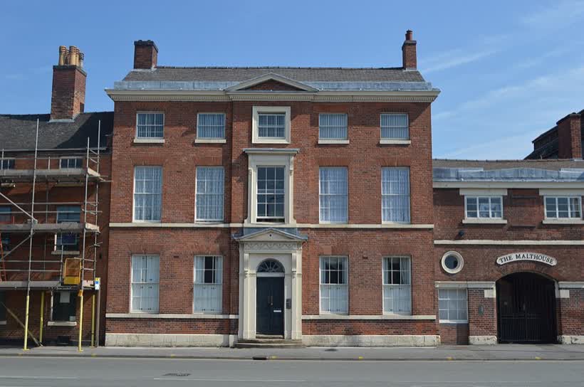 The Maltings - 167 Horninglow Street, Burton upon Trent, Staffordshire, England, close to the Aldi on Horninglow Street, Burton-on-Trent
