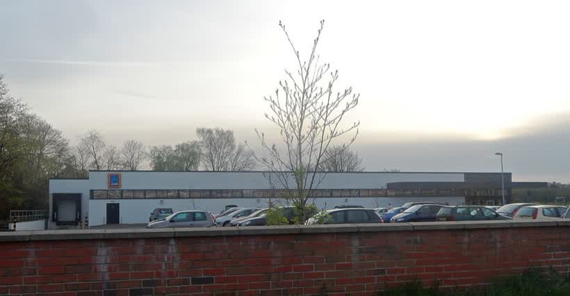 Aldi Supermarket - Walton, close to the Aldi on Stafford Road, Stone