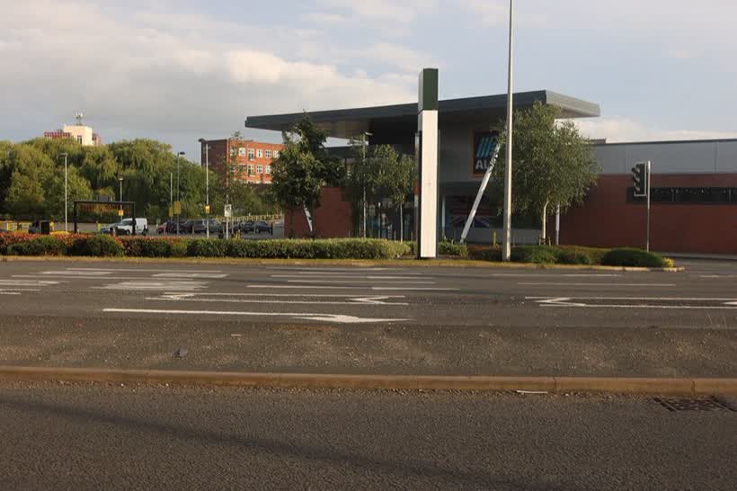 Aldi on Queensway, Stafford, close to the Aldi on Queensway, Stafford