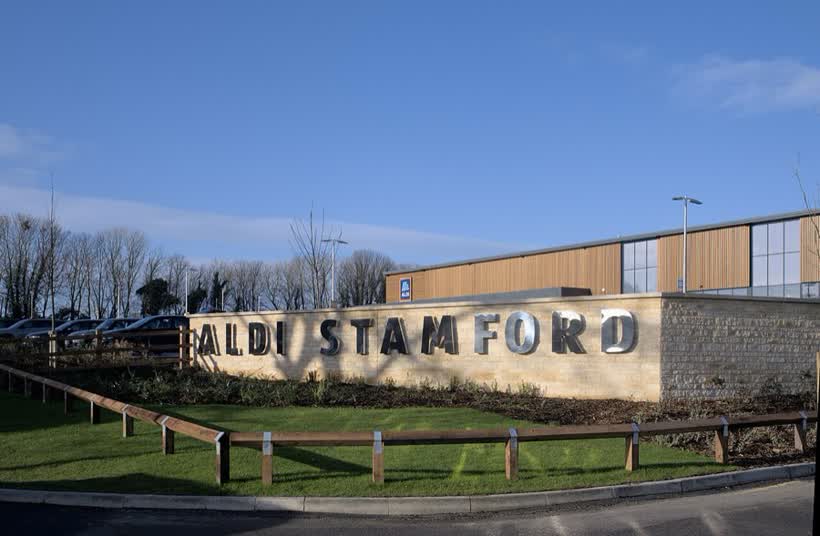 Aldi Stamford, close to the Aldi on Uffington Road, Stamford