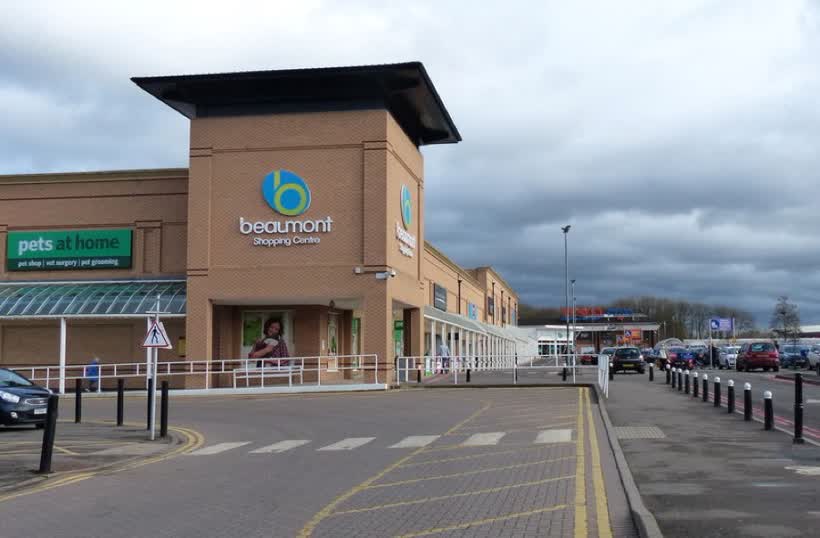 Beaumont Shopping Centre, close to the Aldi on Bradgate Mall, Leicester