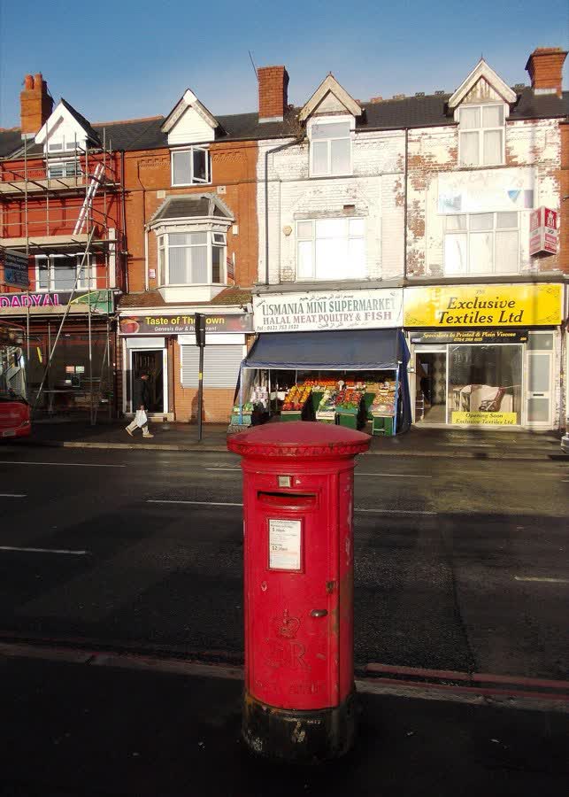 On Stratford Road at Sparkbrook, close to the Aldi on Stratford Road, Birmingham