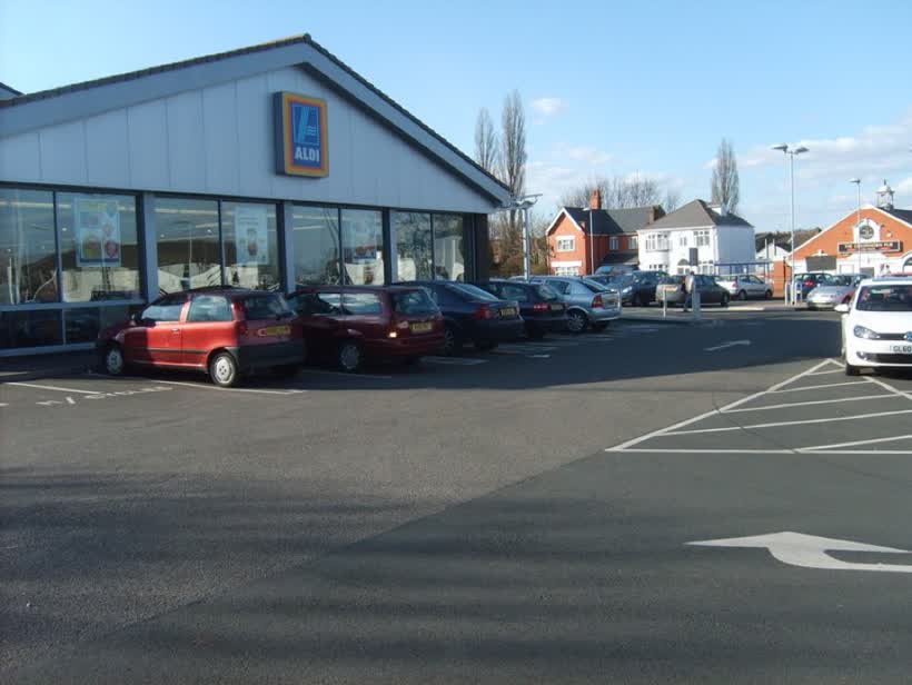Aldi Fighting Cocks, close to the Aldi on Goldthorn Hill Road, Wolverhampton