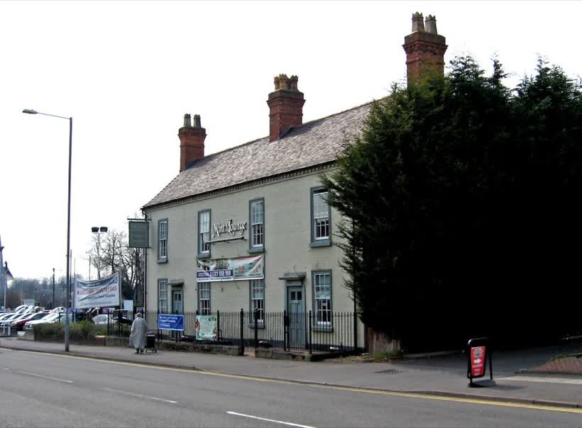 The Mint Lounge, 33 Birmingham Road This is an Indian restaurant. Possibly the building was once a pub., close to the Aldi on Birmingham Road, Bromsgrove