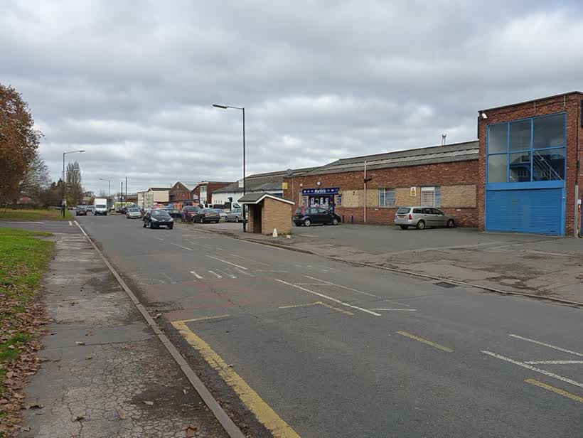 Station Road, Coleshill, close to the Aldi on Station Road, Coleshill