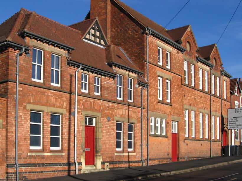 Hinckley - school on Holliers Walk, close to the Aldi on Holliers Walk, Hinckley