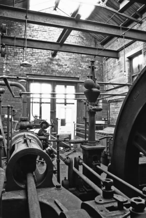 Albion Mills, Hazel Grove - steam engine, close to the Aldi on Commercial Road, Stockport