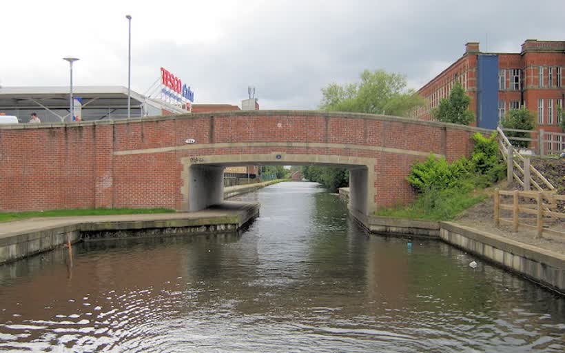 Sisson Street Bridge 79d, close to the Aldi on Sisson Street, Manchester