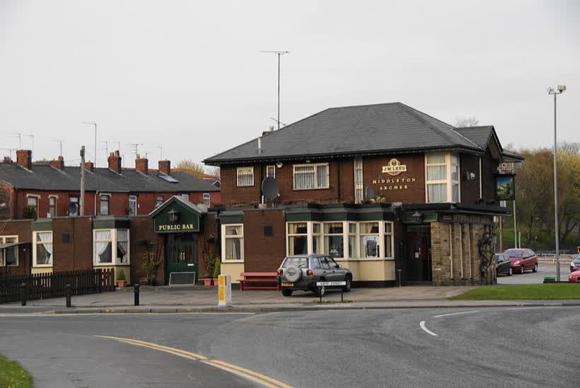 The Middleton Archer, close to the Aldi on Kemp Street, Middleton