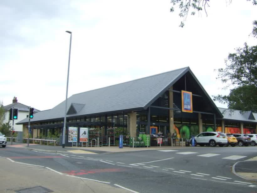 Aldi, Clitheroe, close to the Aldi on Whalley Road, Clitheroe