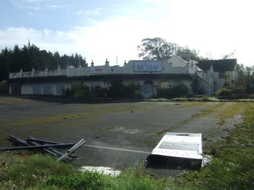 Derelict restaurant off Liverpool Road, close to the Aldi on Liverpool Road, Preston