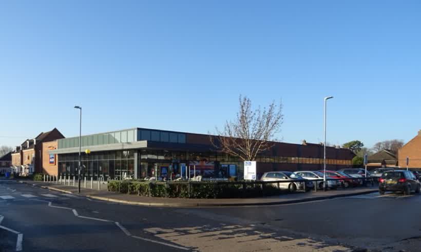 Aldi Supermarket, Pocklington, close to the Aldi on Robertson Close, York