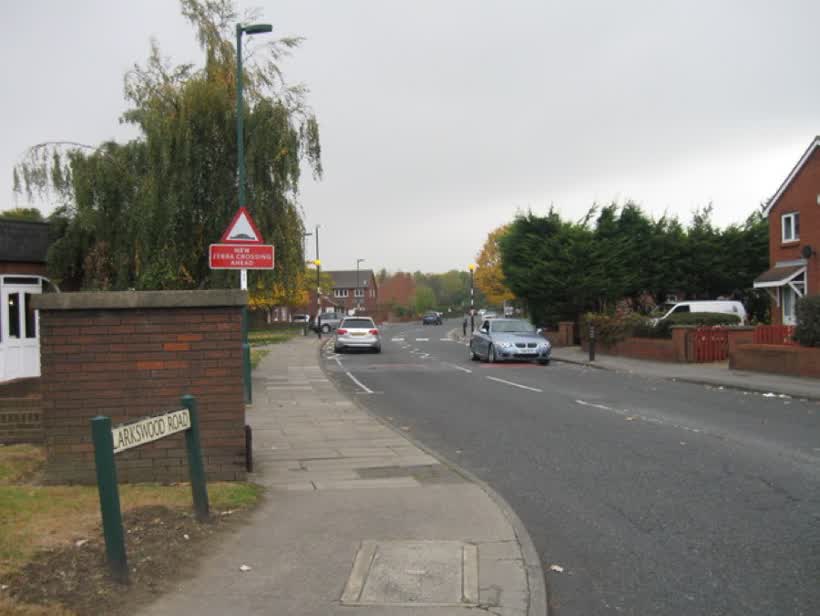 Larkswood Road, close to the Aldi on Larkswood Road, Redcar
