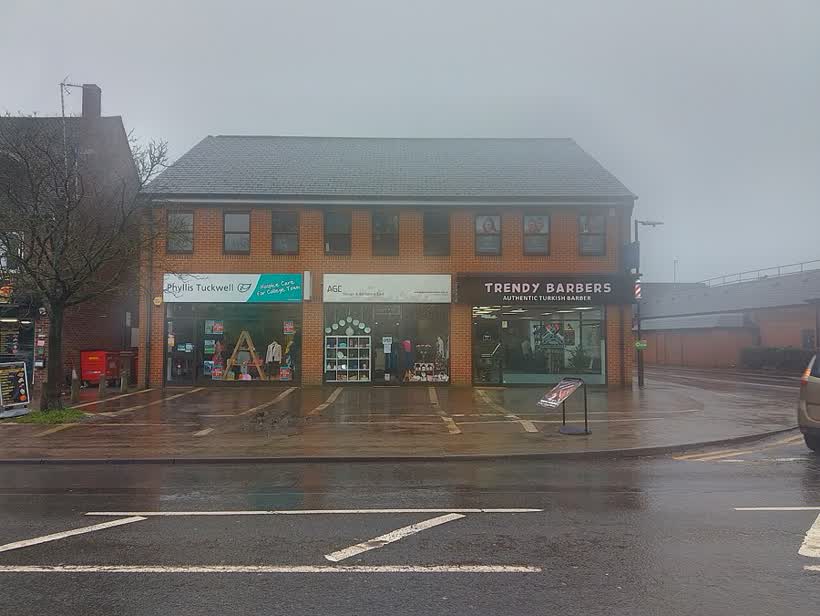Shops on Yorktown Road, close to the Aldi on Yorktown Road, Sandhurst