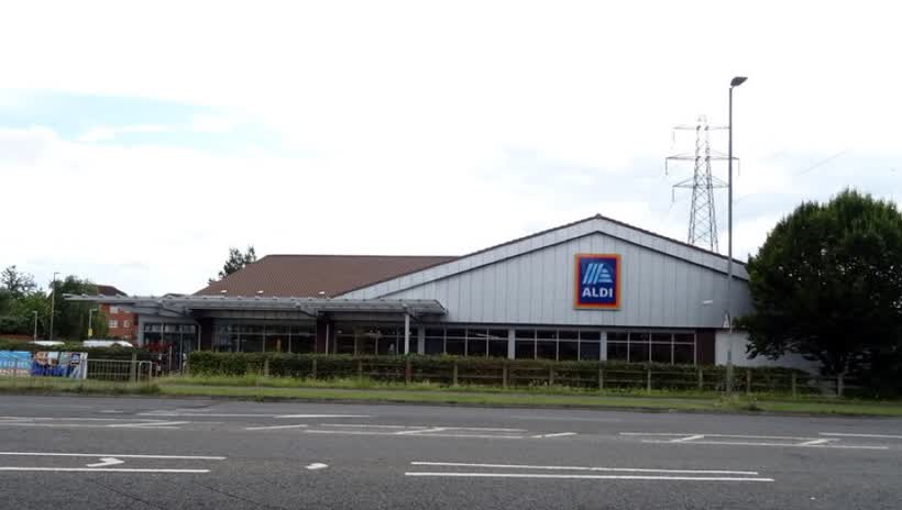 Aldi Supermarket, Cheltenham, close to the Aldi on Hayden Road, Cheltenham