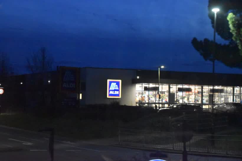 Aldi, Cowes, close to the Aldi on Airfield Way, Cowes