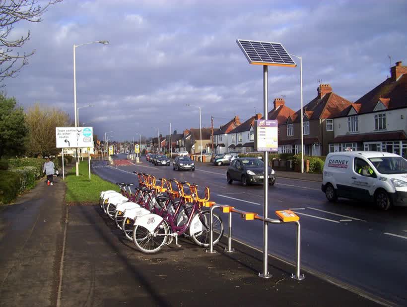 Ready Bike Dock, Basingstoke Road, close to the Aldi on Basingstoke Road, Reading