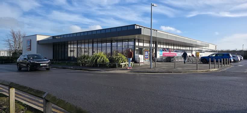 Aldi Link Park, close to the Aldi on Link Park, Weymouth