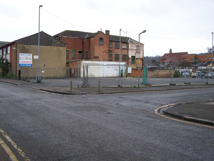 Baker Street & Short Street corner, close to the Aldi on Baker Street, High Wycombe