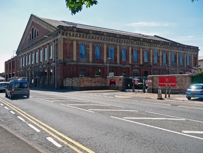 Former works, Pheasant Street, Worcester, close to the Aldi on Pheasant Street, Worcester