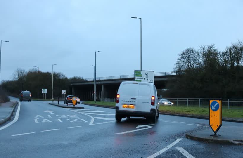 Springfield Road, Chelmsford, close to the Aldi on Springfield Road, Chelmsford