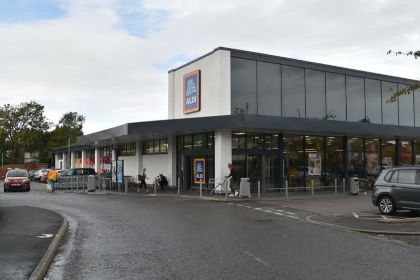 Aldi, Histon Rd, close to the Aldi on Histon Road, Cambridge