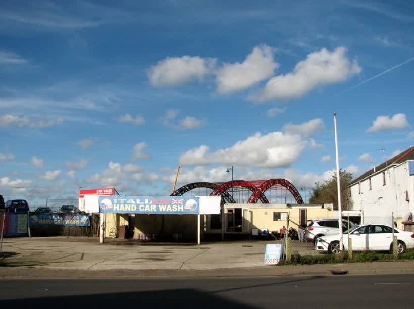 Italian Hand Car Wash on North Quay, close to the Aldi on North Quay, Great Yarmouth