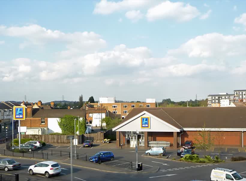 Aldi store, Wickford, close to the Aldi on The Broadway, Wickford