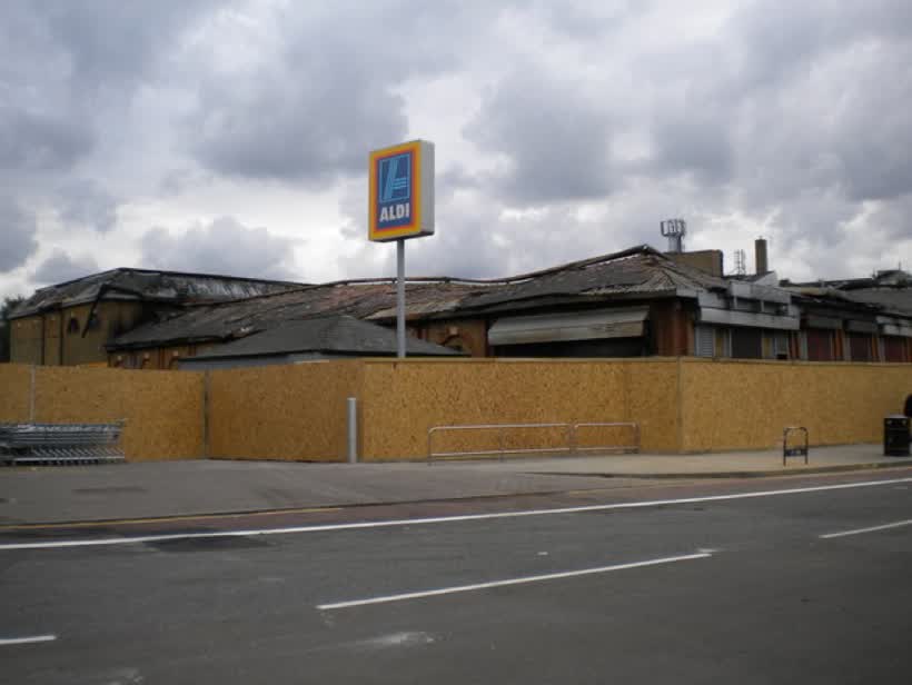 Aldi, High Road N17, close to the Aldi on High Road, London