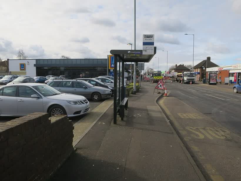 Aldi on Plumstead Road, close to the Aldi on Plumstead Road, Norwich