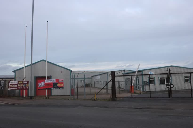 Industrial site on Bridge Road, Chatteris, close to the Aldi on Bridge Street, Chatteris
