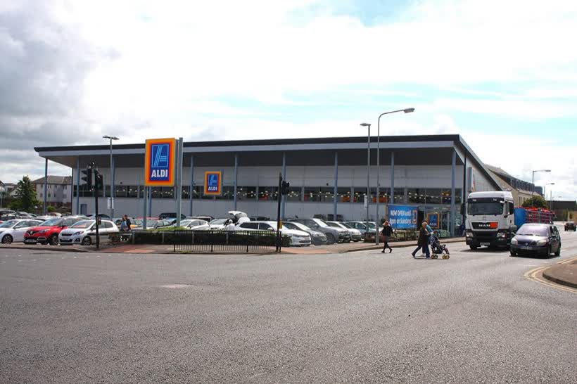 Aldi - Irvine, close to the Aldi on 84 92 East Road, Irvine