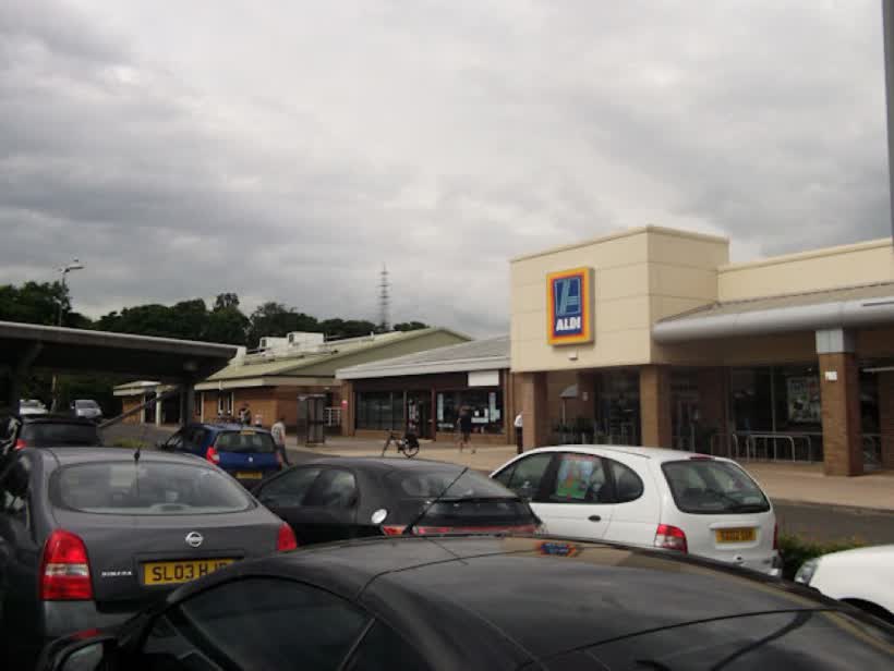 ALDI in Bridgewater shopping centre, close to the Aldi on Bridgewater Place, Erskine