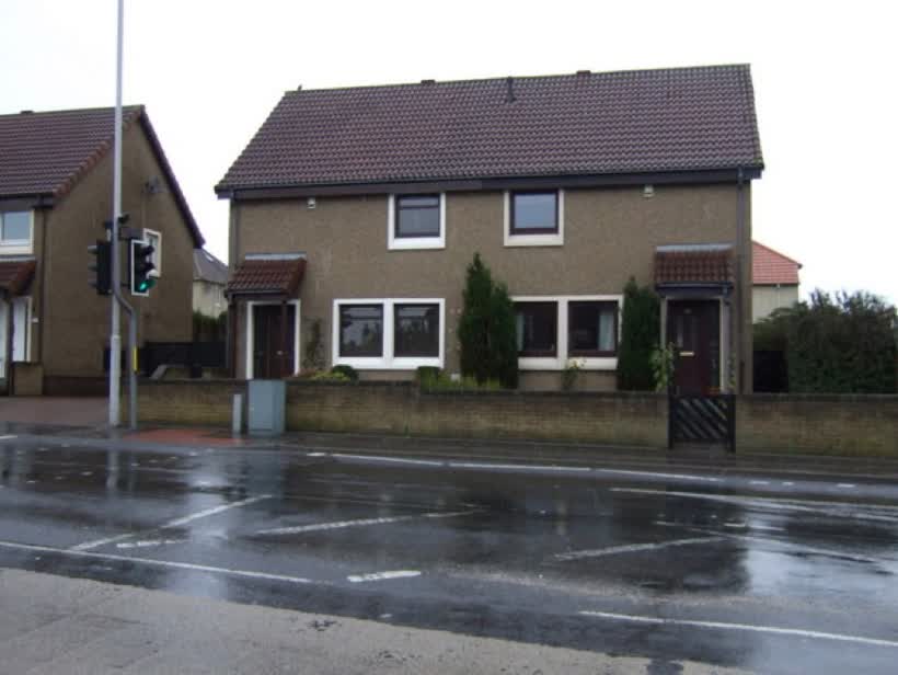 Houses on Overton Road, close to the Aldi on McKenzie Street, Kirkcaldy