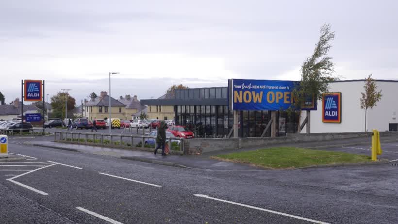 Aldi, Tranent, close to the Aldi on Haddington Road, Tranent