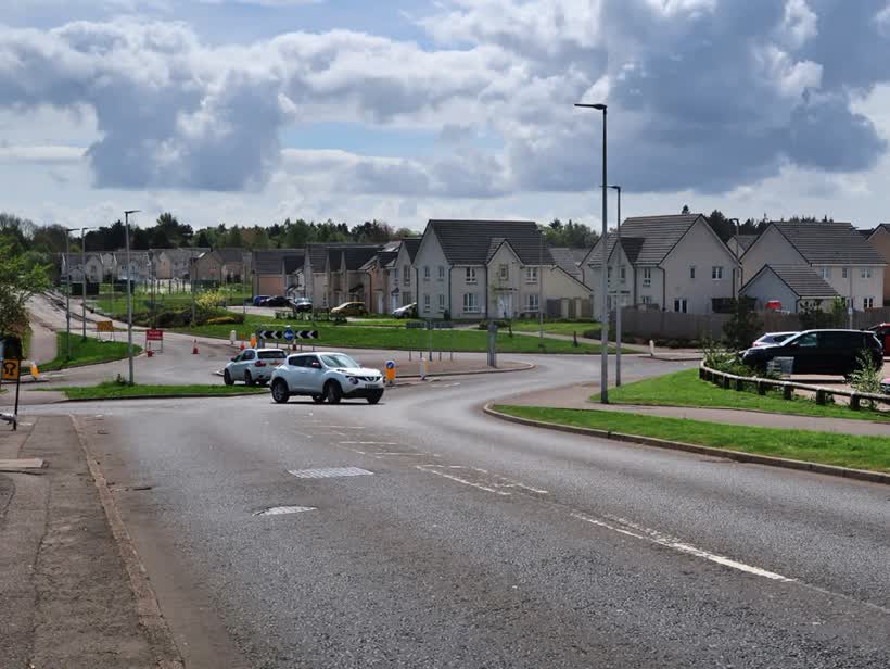 Mavor Avenue, East Kilbride, close to the Aldi on Avon Drive, East Kilbride