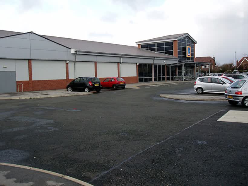 Aldi Superstore, Thornton., close to the Aldi on Moor Lane, Liverpool