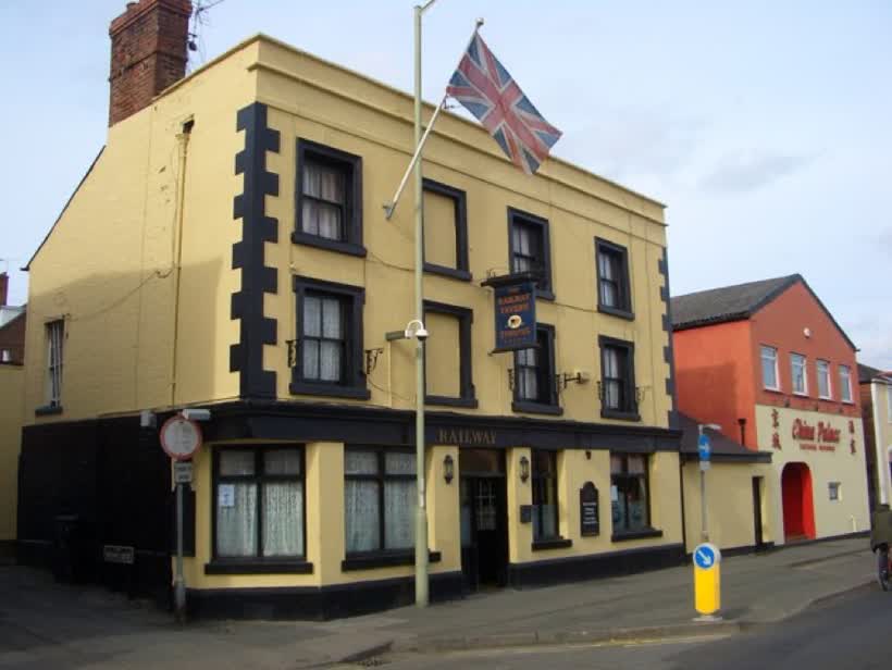 The Railway Tavern in Beatrice Street opp. The Bus Station, close to the Aldi on Beatrice Street, Oswestry