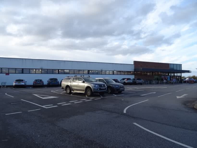 Aldi supermarket on Copplehouse Lane, close to the Aldi on Copplehouse Lane, Liverpool