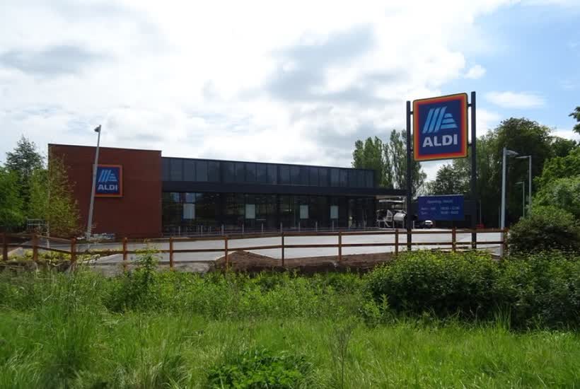 New Aldi supermarket, Chester, close to the Aldi on Parkgate Road, Chester