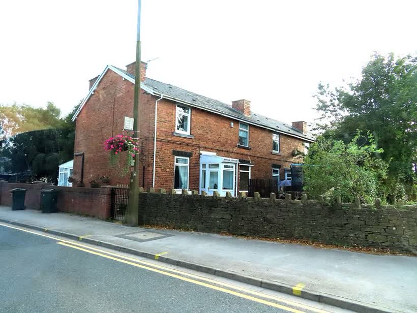 Houses by Sheffield Road, close to the Aldi on Sheffield Road, Birdwell