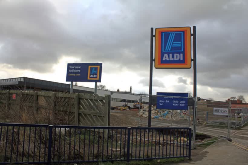 New Aldi Supermarket, close to the Aldi on Littlefield Road, Sheffield