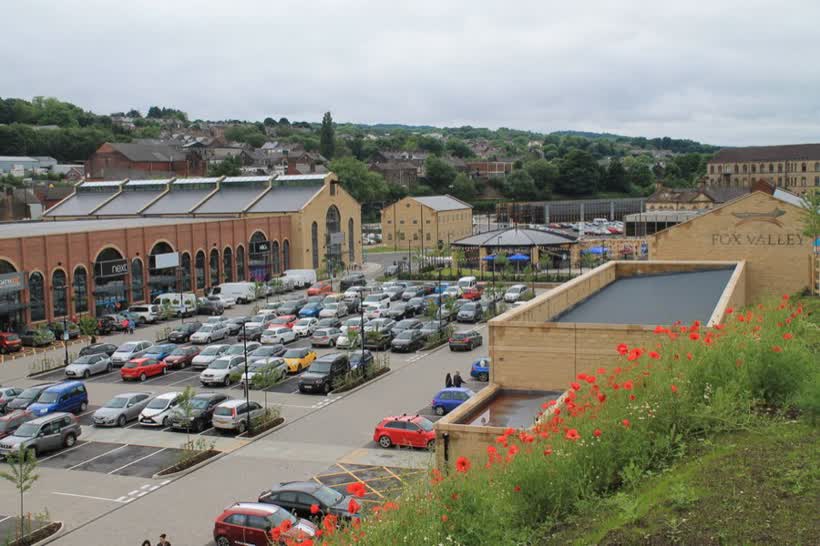 Fox Valley, Stocksbridge, close to the Aldi on Fox Valley Way, Sheffield