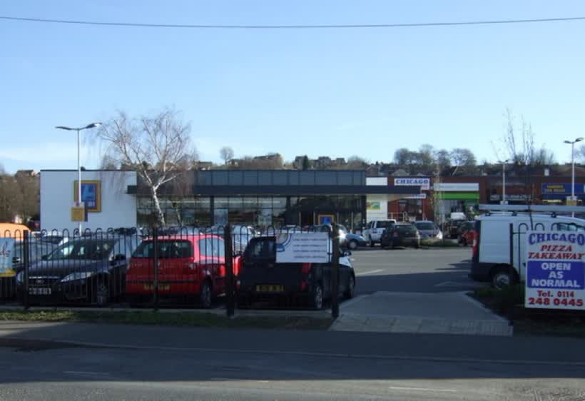Aldi, Killamarsh, close to the Aldi on Parkside Shopping Centre, Sheffield