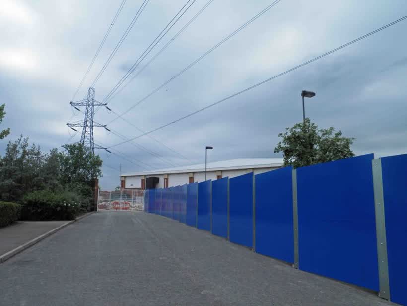 Building site at Drakehouse retail park, close to the Aldi on Drakehouse Way, Sheffield