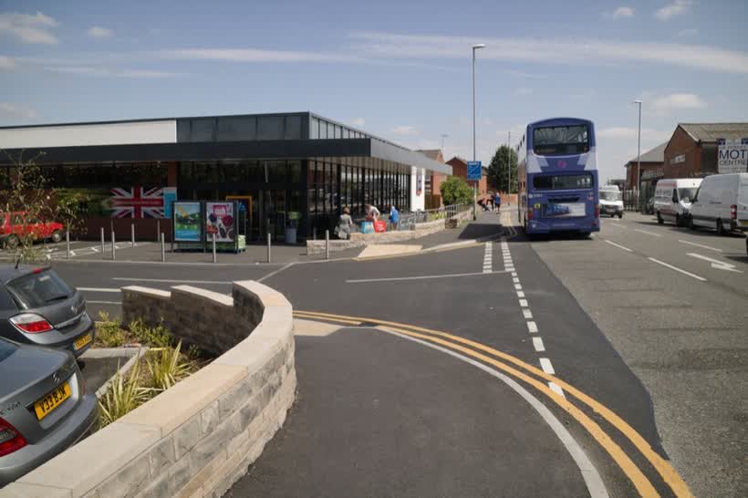 New Aldi store, Tong Road, Upper Wortley, close to the Aldi on Tong Road, Leeds