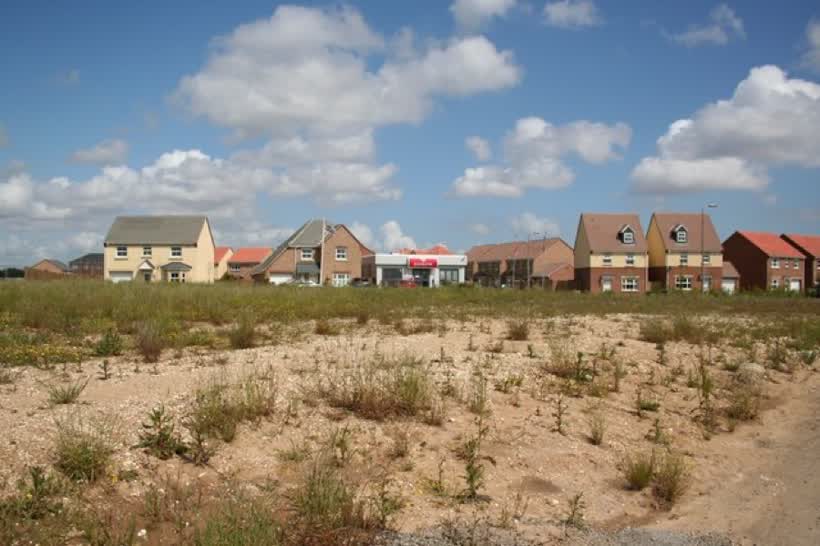 Scartho Top New homes being built by Redrow at Scartho Top, close to the Aldi on Matthew Telford Park, Grimsby